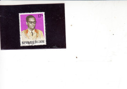 ZAIRE  1972 - Yvert  819° - Serie Corrente - Used Stamps