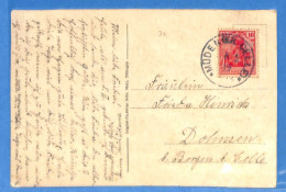 Allemagne Reich 1919 Carte Postale De Muden (G21063) - Cartas & Documentos