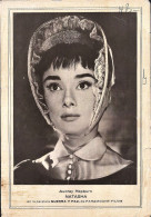 Delcampe - 3338 ARTIST / Film Publicity Sheet Of GUERRA Y PAZ War And Peace 1956 Film Audrey Hepburn As NATASHA - 19x13cm - Plakate