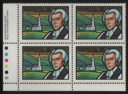 Canada 1988 MNH Sc 1226 37c Charles Inglis LL Plate Block - Num. Planches & Inscriptions Marge