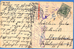 Allemagne Reich 1912 Carte Postale De Hannover (G21070) - Cartas & Documentos