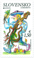 Slovakia 2022 Europa CEPT Tales And Myths Lomidrevo Stamp Mint - Nuovi