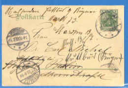 Allemagne Reich 1903 Carte Postale De Bad Nauheim (G21087) - Brieven En Documenten