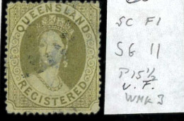 Aa5625c  - Australia QUEENSLAND - STAMP - SG # 11  Watermark 3  - USED - Used Stamps