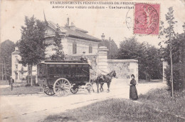 FRESNES -94- ETABLISSEMENTS PENITENTIAIRES DE FRESNES - Arrivée D'une Voiture Cellullaire - Une Surveillante - Animation - Fresnes