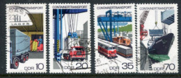 DDR / E. GERMANY 1978 Container Transport Used.  Michel 2326-29 - Gebraucht