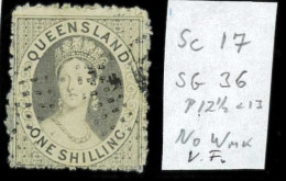 Aa5625h  - Australia QUEENSLAND - STAMP - SG # 36  No Watermark  - USED - Used Stamps