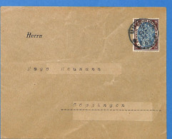 Allemagne Reich 1919 Lettre De Uhingen (G21105) - Cartas & Documentos