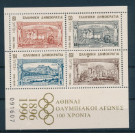 Griekenland/Greece/Grece/Griechenland/Grecia 1996 Mi: Block 14 Yt: BF 14 (PF/MNH/Neuf Sans Ch/**)(6959) - Blocks & Sheetlets