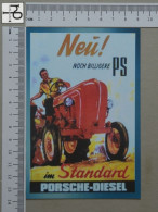 POSTCARD  - PORSCHE DIESEL - TRACTORS - 2 SCANS  - (Nº55840) - Tracteurs