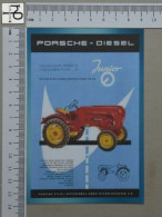 POSTCARD  - PORSCHE DIESEL - TRACTORS - 2 SCANS  - (Nº55841) - Tracteurs