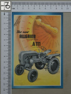 POSTCARD  - ALLGAIER - TRACTORS - 2 SCANS  - (Nº55842) - Tracteurs