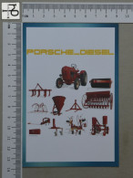 POSTCARD  - PORSCHE DIESEL - TRACTORS - 2 SCANS  - (Nº55845) - Tractors