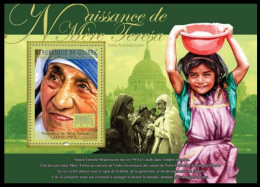 Guinea 2010 MNH SS, Mother Teresa (1910-1997) Nobel Peace Laureate - Madre Teresa