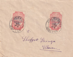 ALBANIA 1915 - ESSAD POST - Letter From Mollas To Elbasan - Albania