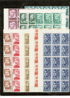 Portugal, 1955, # 806/814, Blocos, MNH - Ungebraucht