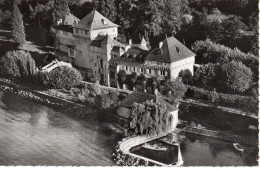 74 . LUGRIN TOURRONDE . Le Château De La Duchesse De Vendôme   Carte Photo Dentelé, Vierge Et Impeccable. - Lugrin