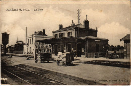 CPA Archeres La Gare Railway Station (1276015) - Acheres