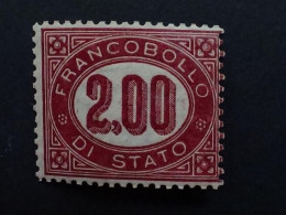 1875 UNIFICATO N° S 6 **   - DUE LIRE - Servizi