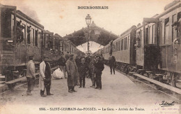 France - Saint Germains Des Fosséée - La Gare - Arrivée Des Trains - Bourbonnais - Animé - Carte Postale Ancienne - Vichy