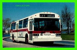 BUS - AUTOBUS -  OC TRANSPO BUS No 8543 - GENERAL MOTORS TC-40102N CLASSIC DELIVERED IN 1985 - JBC VISUALS - - Bus & Autocars