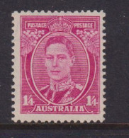 AUSTRALIA - 1938 George VI 1s4d  Hinged Mint - Ongebruikt