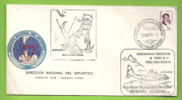 ARGENTINA - BASE AEREA "V COM MARAMBIO" ANTARTIDA ARGENTINA/ FUERZA AEREA ARGENTINA - Cartas & Documentos