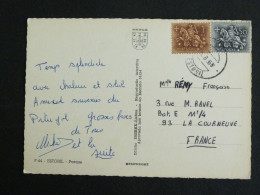 PORTUGAL AVEC YT 777 ET 779 SCEAU DU ROI DENIS - ESTORIL LE PARC PARQUE - Lettres & Documents