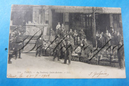 Paris D75  Faubourg Saint-Antoine 1906 - Petits Métiers à Paris