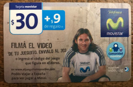 Argentina Tarjeta Movistar Messi - Argentina