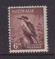 AUSTRALIA - 1937 Kookaburra 6d Never Hinged Mint - Neufs