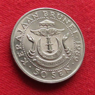 Brunei 50 Sen 1989 KM# 19 Lt 1275 *VT - Brunei