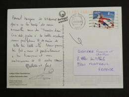 PORTUGAL AVEC YT 4082 SKI SPORT EXTREME - LISBONNE LISBOA VUES PANORAMIQUES - Covers & Documents