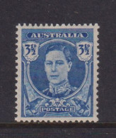 AUSTRALIA - 1942 George VI 31/2d Never Hinged Mint (Bright Blue) - Neufs