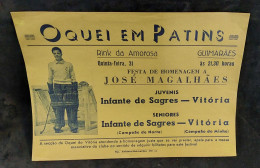 C5/9 - Folheto * Hóquei Em Patins * Guimarães * Infante Sagres - Vitória * Homenagem * Portugal - Portogallo