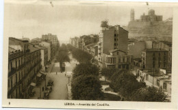 L E R I D A   - AVENIDA Del CAUDILLO  - ARRIBAS - - Lérida