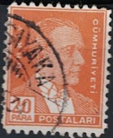 Türkei Turkey Turquie - Atatürk (MiNr: 946) 1931 - Gest Used Obl - Used Stamps