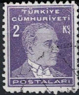 Türkei Turkey Turquie - Atatürk (MiNr: 948) 1931 - Gest Used Obl - Oblitérés