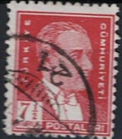 Türkei Turkey Turquie - Atatürk (MiNr: 953) 1931 - Gest Used Obl - Used Stamps