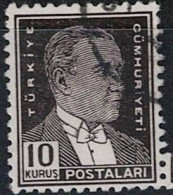 Türkei Turkey Turquie - Atatürk (MiNr: 954) 1931 - Gest Used Obl - Used Stamps