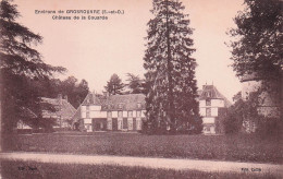 Grosrouvre - Chateau De La Couarde - CPA°J - Autres & Non Classés