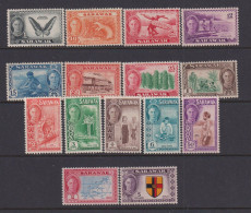 SARAWAK - 1950 George VI Pictorial Definitives Set Hinged Mint - Sarawak (...-1963)