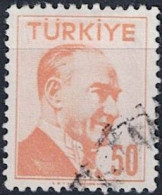 Türkei Turkey Turquie - Atatürk (MiNr: 1505) 1956 - Gest Used Obl - Gebruikt