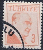 Türkei Turkey Turquie - Atatürk (MiNr: 1576) 1957 - Gest Used Obl - Oblitérés