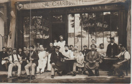 PARIS  - Restaurant - Maison CHARBONNEL à Localiser ( Carte Photo ) - Cafés, Hoteles, Restaurantes