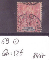 SPM - No Yvert 69 OBLITERE     - COTE: 52 € - ( WARNING: NO PAYPAL ) - Used Stamps