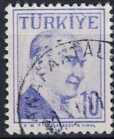 Türkei Turkey Turquie - Atatürk (MiNr: 1579) 1957 - Gest Used Obl - Gebruikt