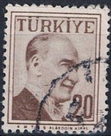 Türkei Turkey Turquie - Atatürk (MiNr: 1583) 1957 - Gest Used Obl - Used Stamps