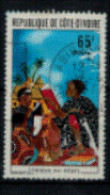 Cote D'Ivoire - "Littérature Pour Enfant" - T. Oblitéré N° 405 De 1976 - Côte D'Ivoire (1960-...)