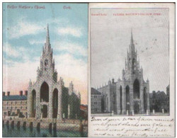 2 TWO OLD POSTCARDS OF FATHER MATHEW'S CHURCH CORK COUNTY CORK IRELAND REF-Y-22 - Cork